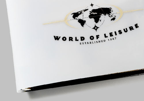 WORLD OF LEISURE: Brand Development & Catalog